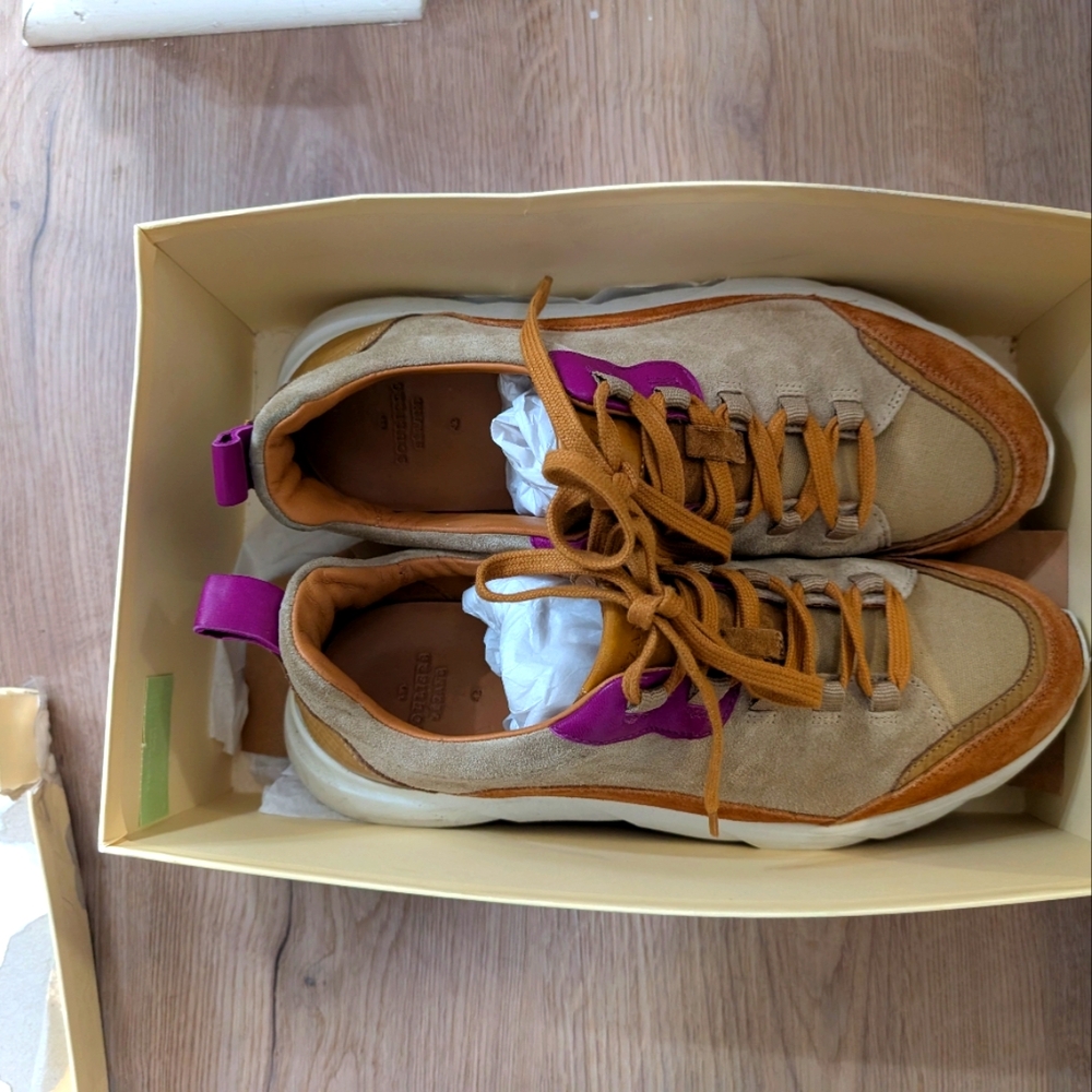 Sezane Sama Sneakers Honey - Size 11
